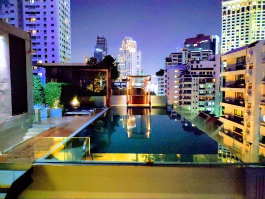 Stylish 1 Bedroom, Nice Pool,Bts Asok, Sukhumvit Bangkok Exterior photo